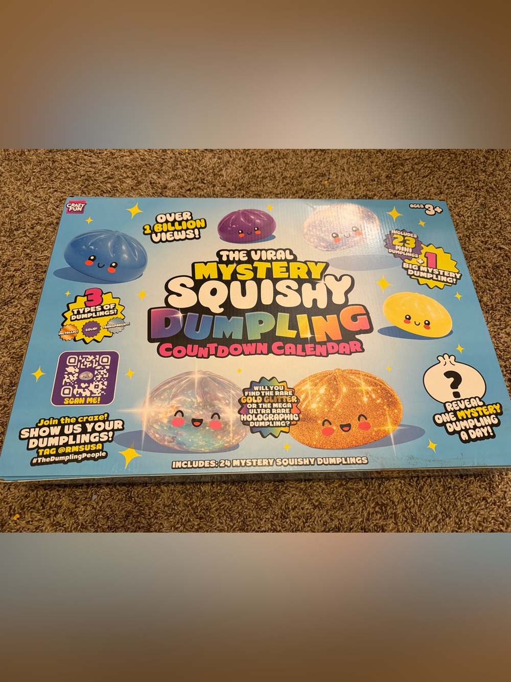 NEW RMS Mystery Squishy Dumpling Advent Calendar
